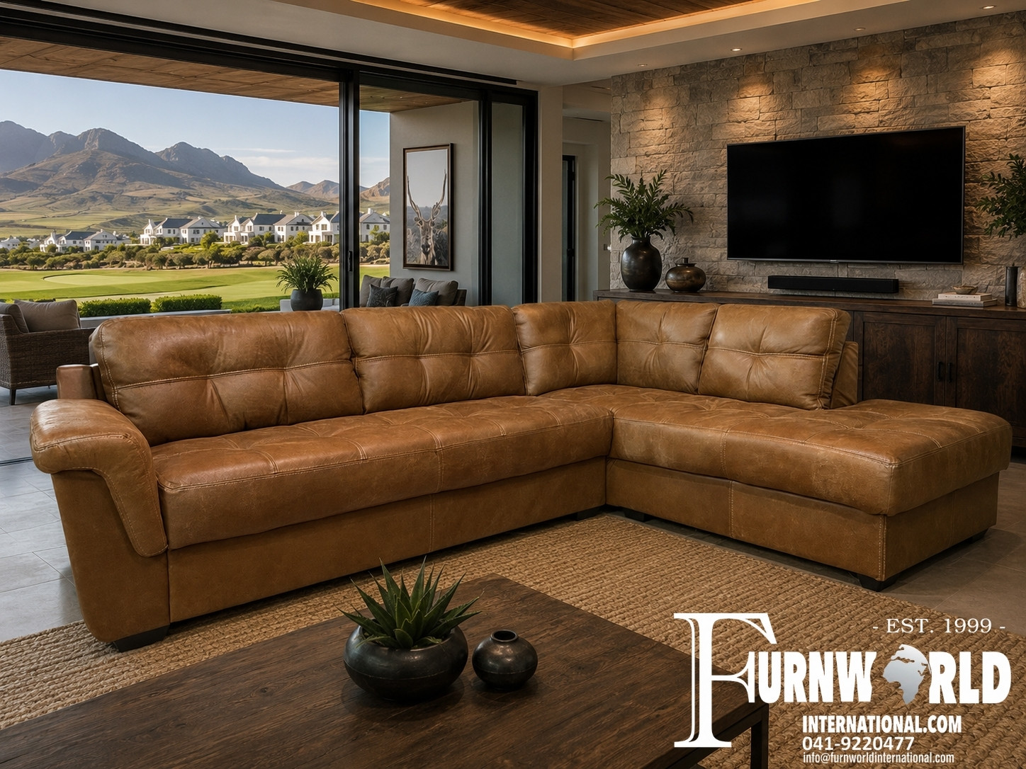Leather Corner Daybed-Sale | Furnworld International