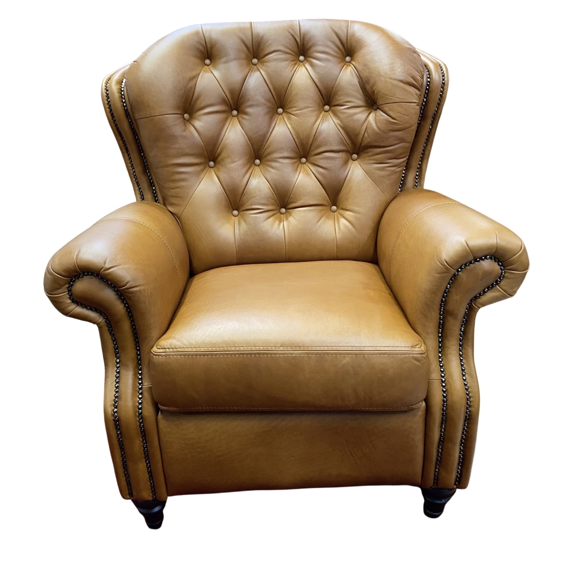 Churchill Club Chair Rustic View 3